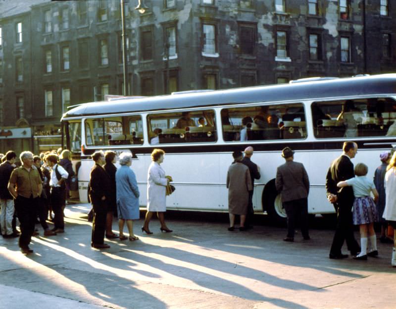 #49 Western SMT Bristol bus, Killermont Street, 1968