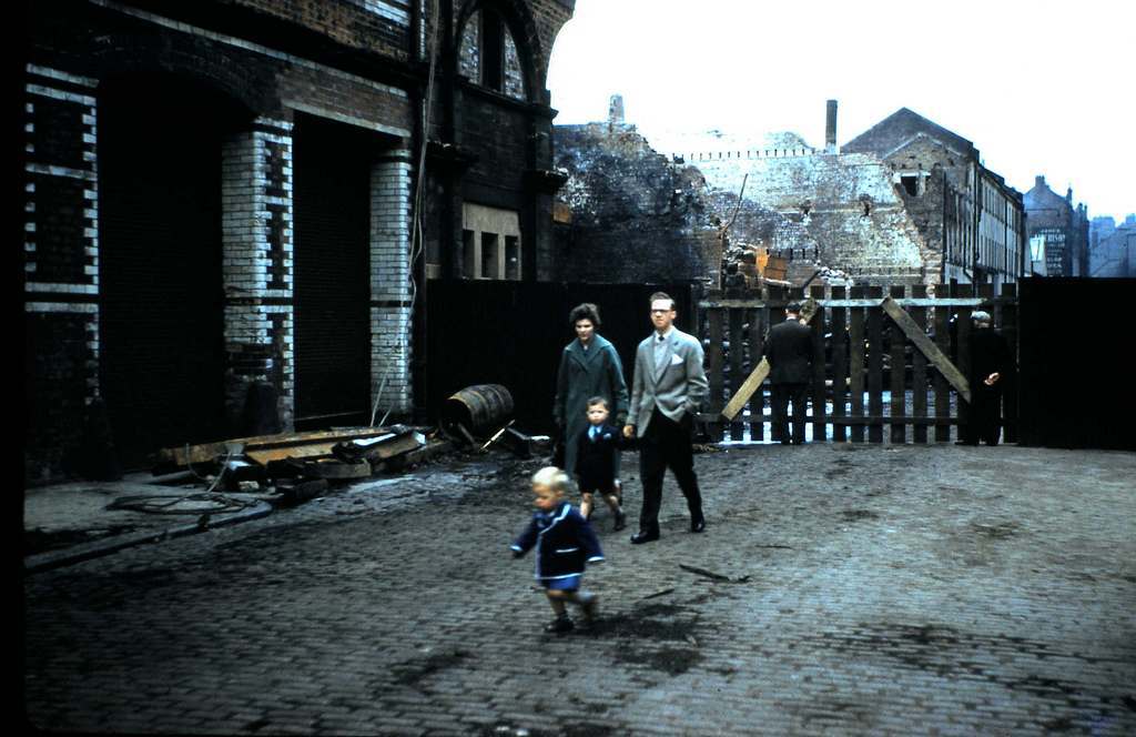 #107 9 firemen were killed in the Cheapside Street bonded warehouse fire on 28 March 1960.