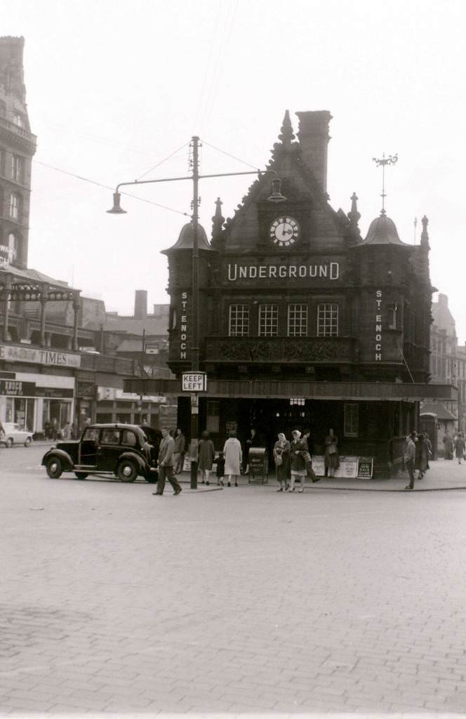 #11 Glasgow, 19 April 1960 St. Enoch Underground station is now (2010) a Caffe Nero.