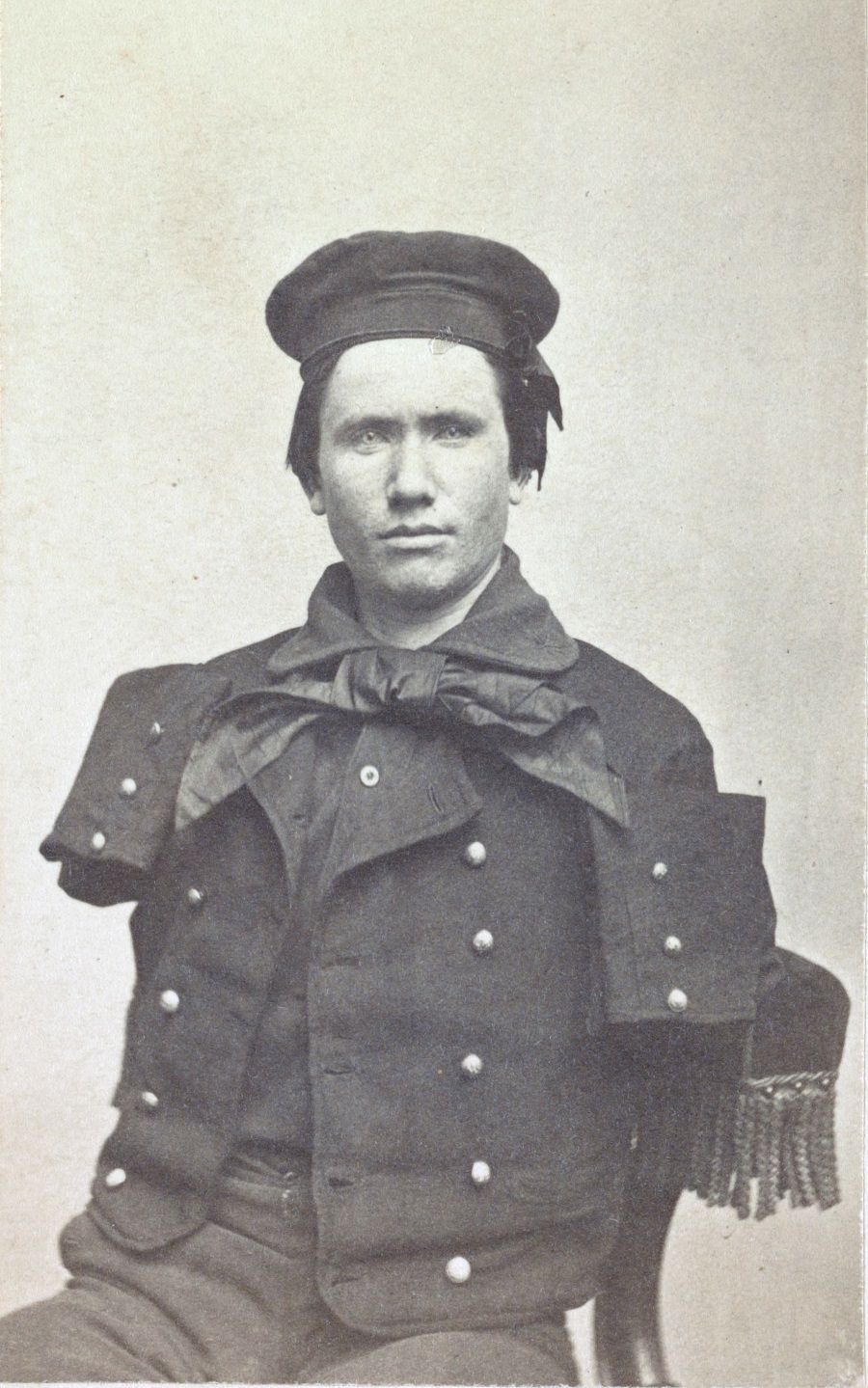 #4 Richard D. Dunphy, U.S. Navy coal heaver in uniform. 1864.