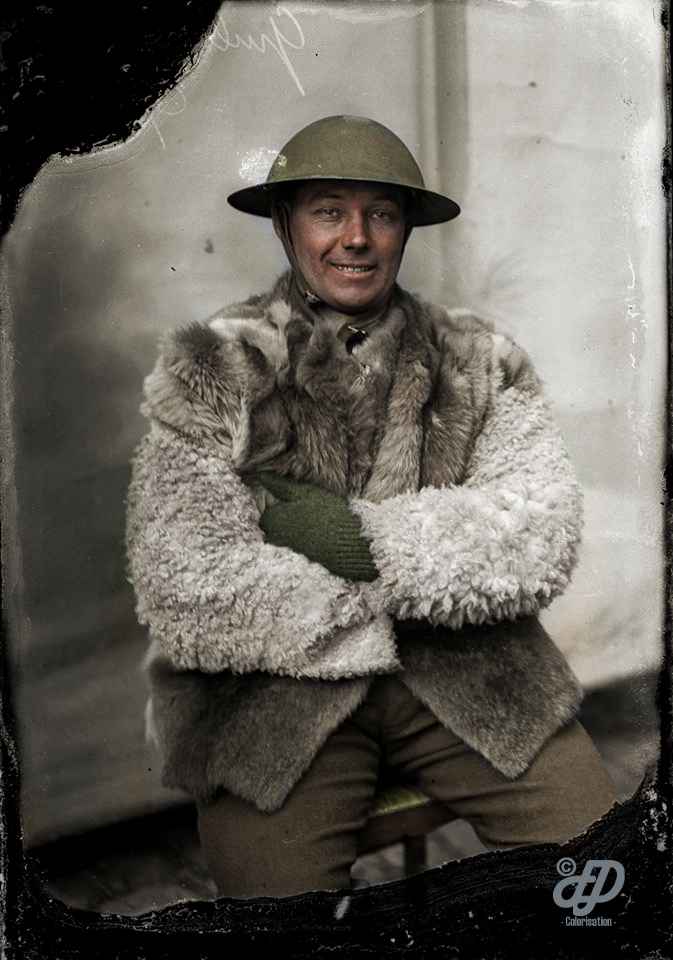Stunning Colorized Photos Of British Soldiers Who Fought In The Battle Of The Somme Colorization