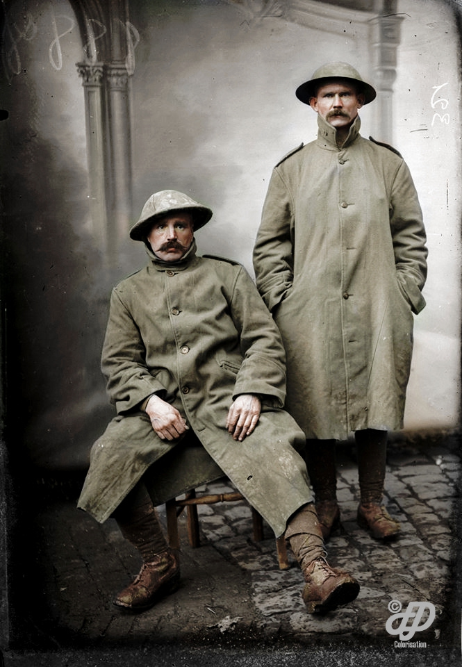 Stunning Colorized Photos Of British Soldiers Who Fought In The Battle Of The Somme Colorization