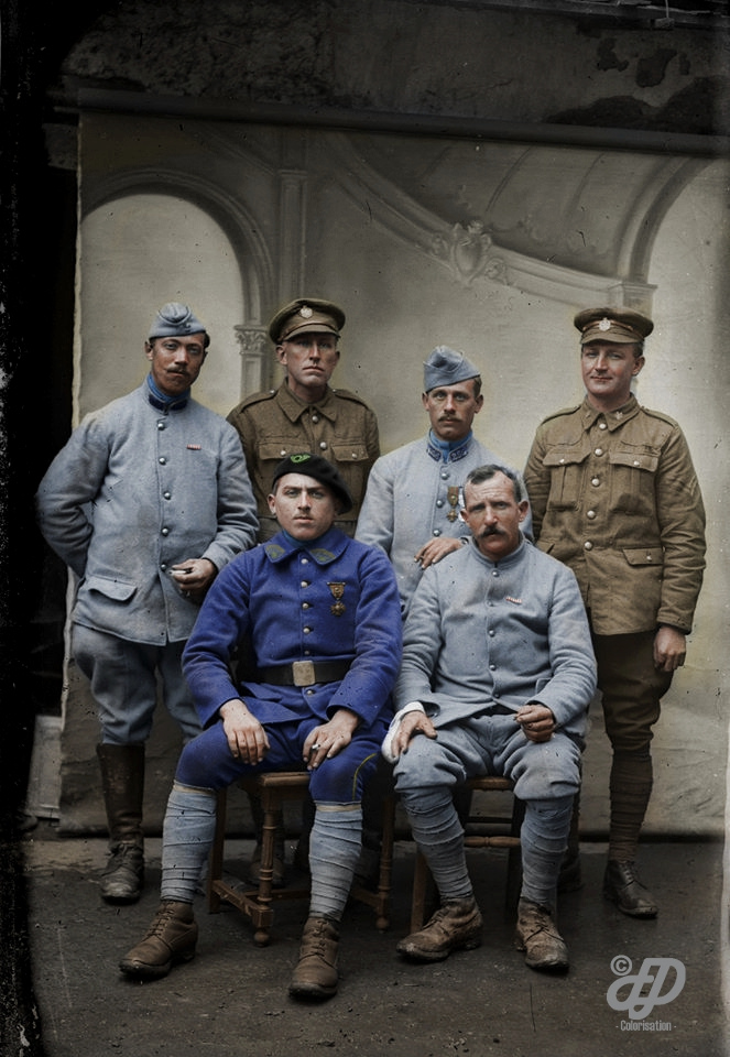 Stunning Colorized Photos Of British Soldiers Who Fought In The Battle Of The Somme Colorization