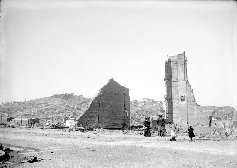 #53 Street scenes of San Francisco after the earthquake, April 1906