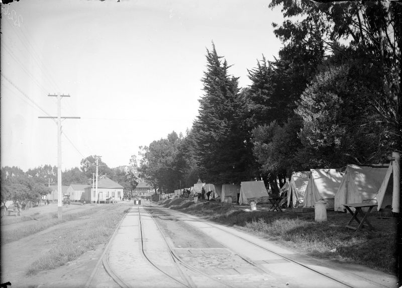 #73 Presidio refugee camp, 1906