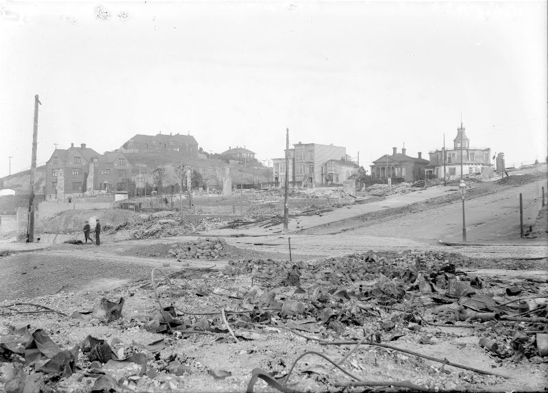 #84 Russian Hill with Octagon House, 1906