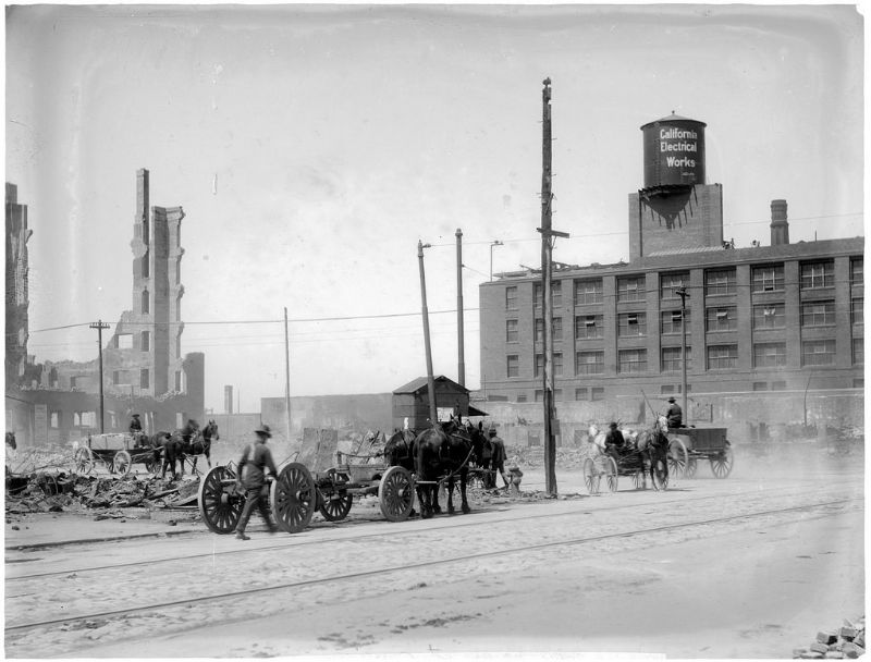 #17 Third and Folsom Streets, 1906