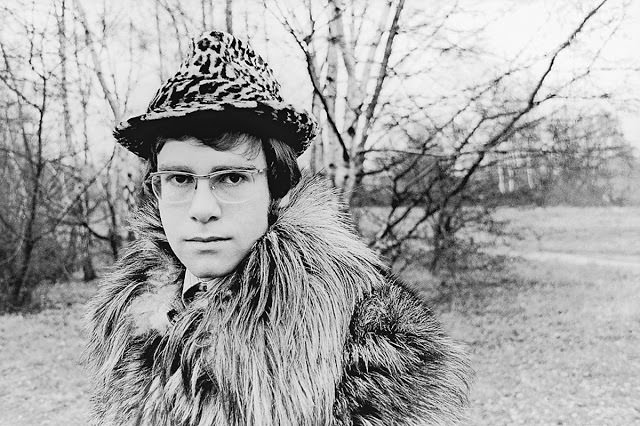 Elton John’s first photo shoot in 1968