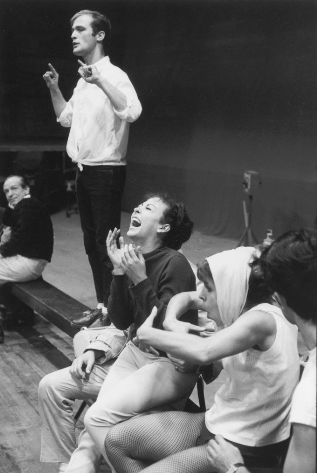 #38 Rita Moreno finds a source of amusement during dance rehearsals for ‘West Side Story,’ 1960.