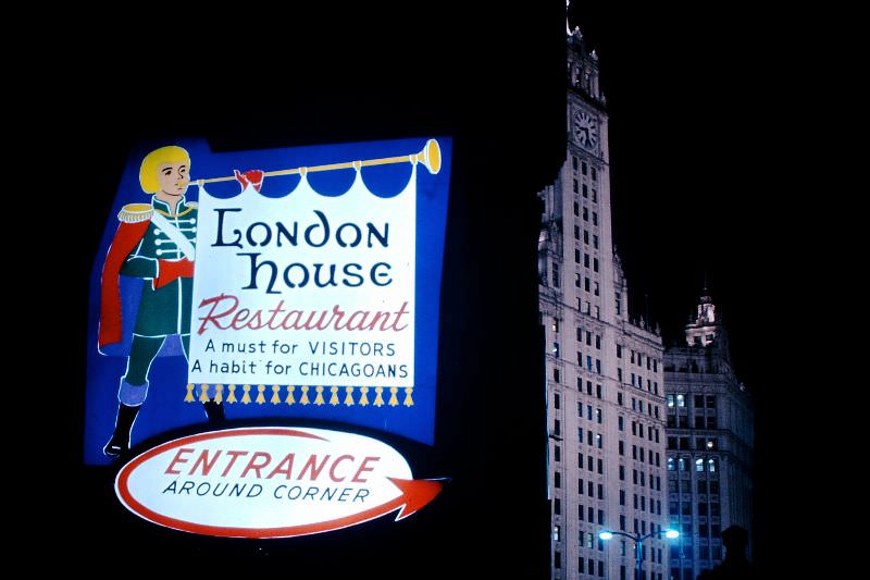 London House &; Wrigley Building, 1965