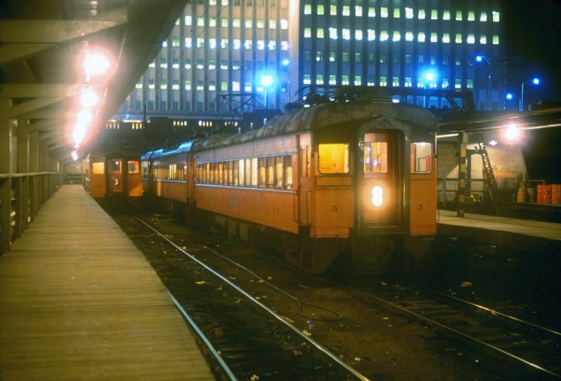 CSS&;SB Pullman 5 at Randolph Street in Chicago, June 29, 1966