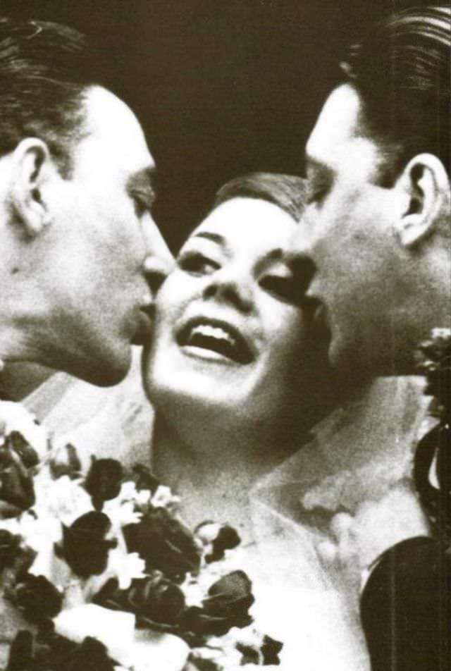 #29 Frances Shea and gangster Reggie Kray on their wedding day, April 20th, 1965