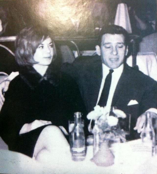 #45 Frances Shea and Gangster Reggie Kray at a London nightclub, 1962