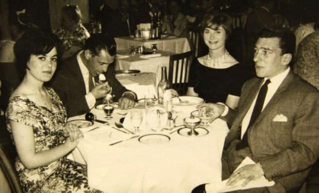 #43 Frances Shea and gangster Reggie Kray on holiday in Jersey, 1960s