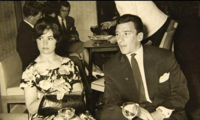 #36 Frances Shea and gangster Reggie Kray on holiday in Jersey, 1960s