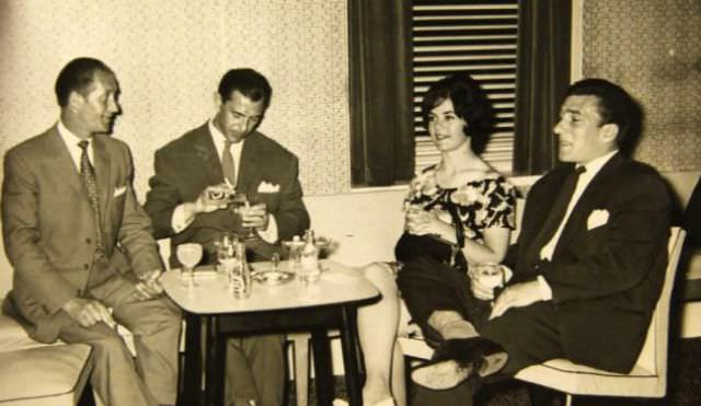 #22 Frances Shea and gangster Reggie Kray on holiday in Jersey, 1960s