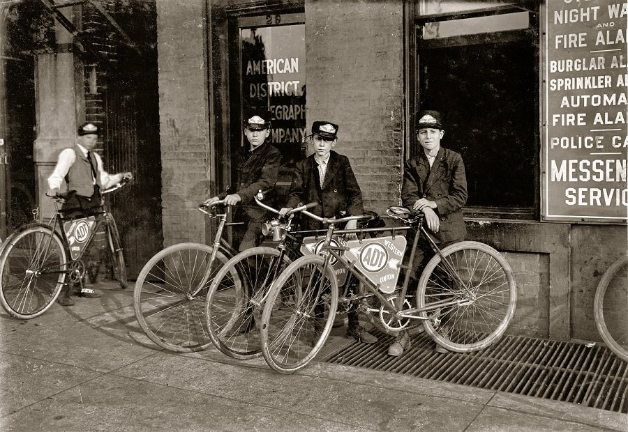 #28 A. D. T. Messengers, August 1908