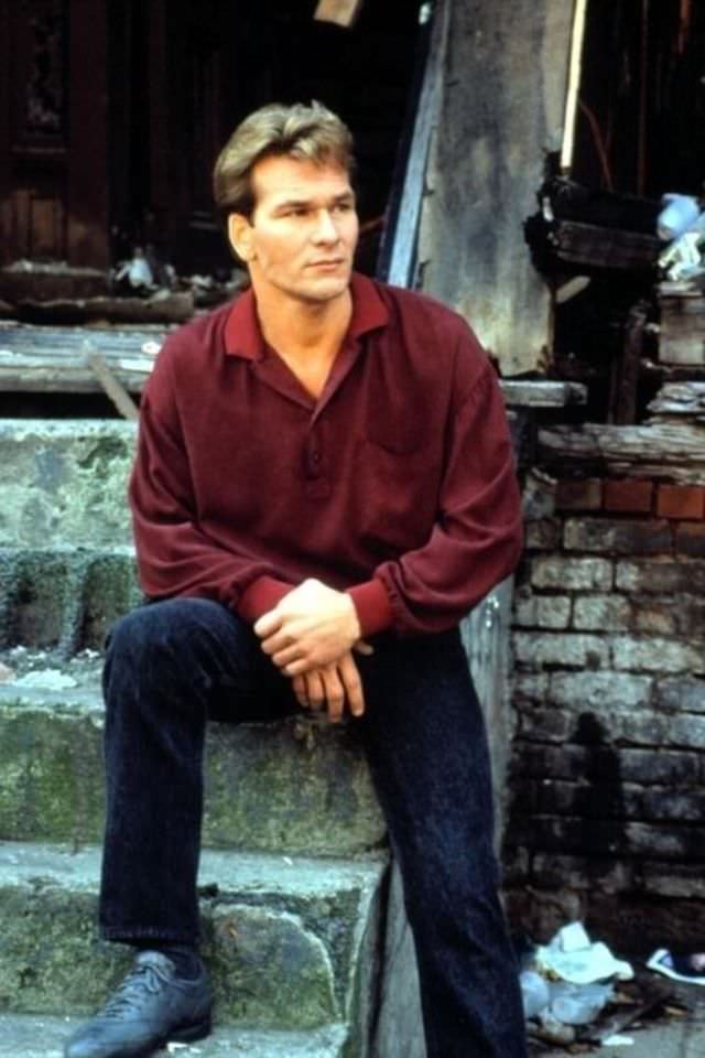 Fabulous Photos Of Young Patrick Swayze in Mullet Hairstyle From 1980s and1990s Fashion &; Culture
