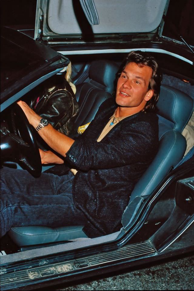 Fabulous Photos Of Young Patrick Swayze in Mullet Hairstyle From 1980s and1990s Fashion &; Culture