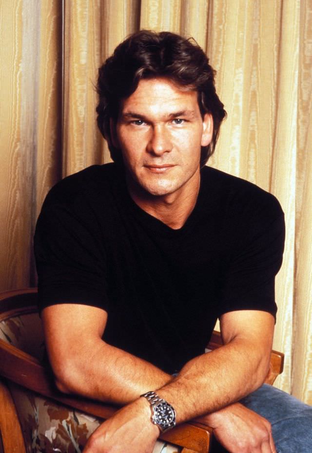 Fabulous Photos Of Young Patrick Swayze in Mullet Hairstyle From 1980s and1990s Fashion &; Culture