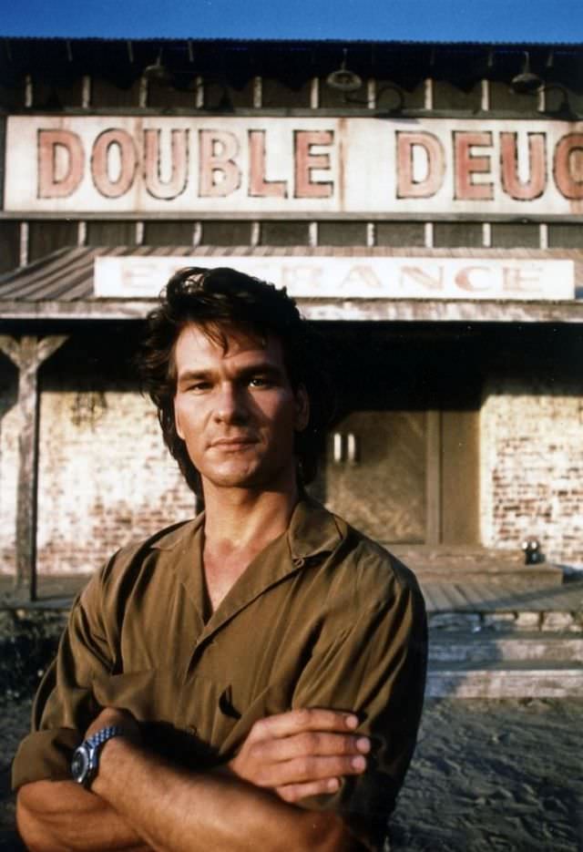 Fabulous Photos Of Young Patrick Swayze in Mullet Hairstyle From 1980s and1990s Fashion &; Culture