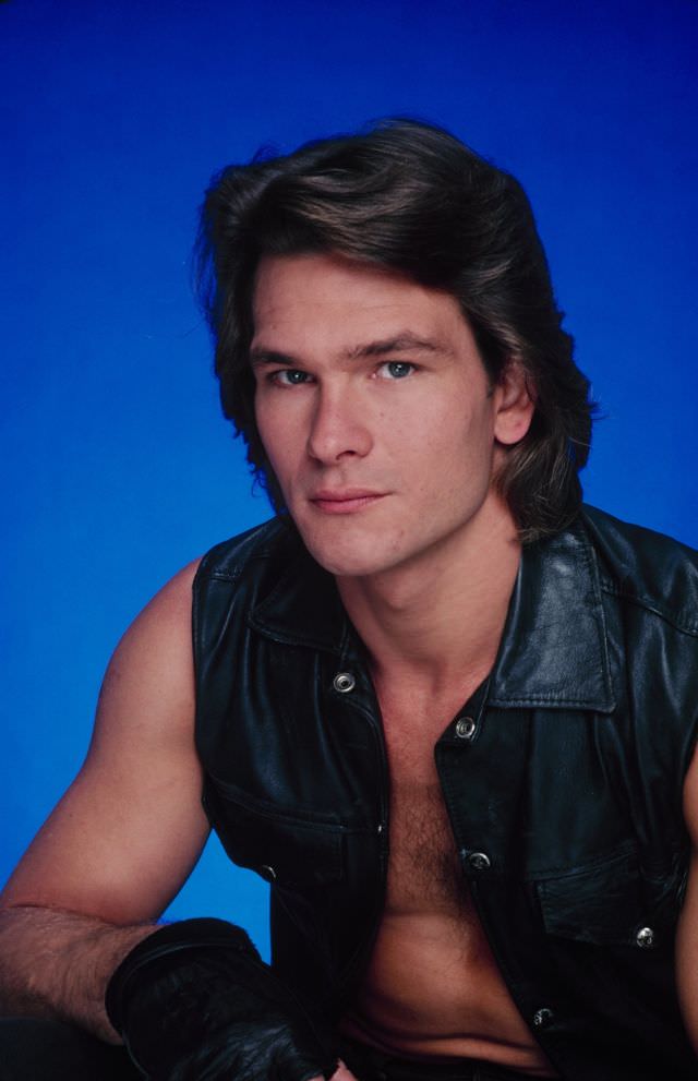 Fabulous Photos Of Young Patrick Swayze in Mullet Hairstyle From 1980s and1990s Fashion &; Culture