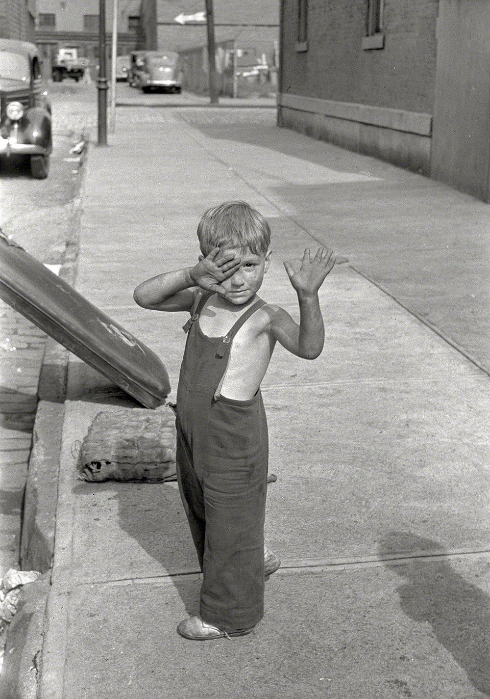 Steelworker’s son, Pittsburgh, Pennsylvania, July 1938