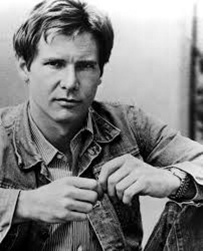 #11 Young Harrison Ford in Blue Jean Jacket