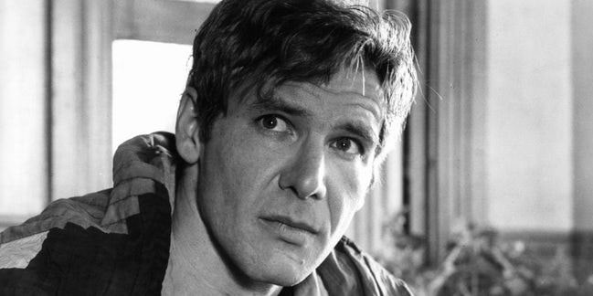 #12 Young Harrison Ford in Coat Closeup Side Shot