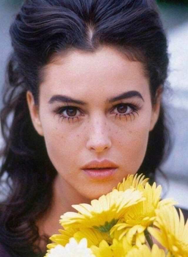 #27 The Timeless Beauty of Young Monica Bellucci: A Visual Journey Through Her Early Years #27 Celebrities