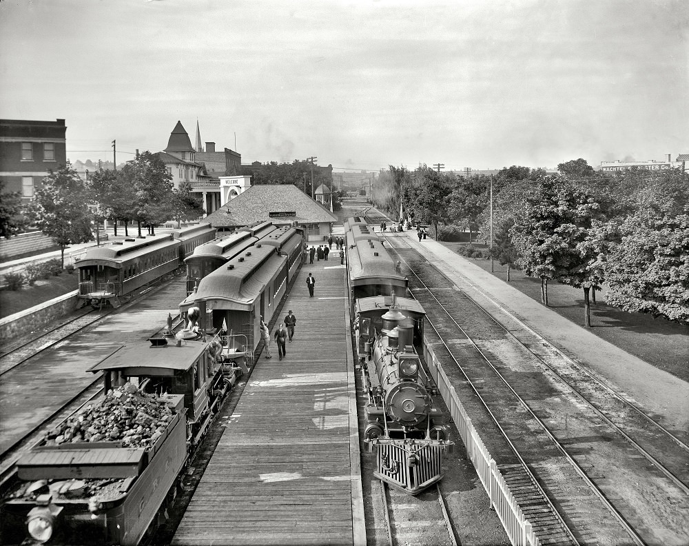 #10 Suburban station, Petoskey, Michigan, 1908