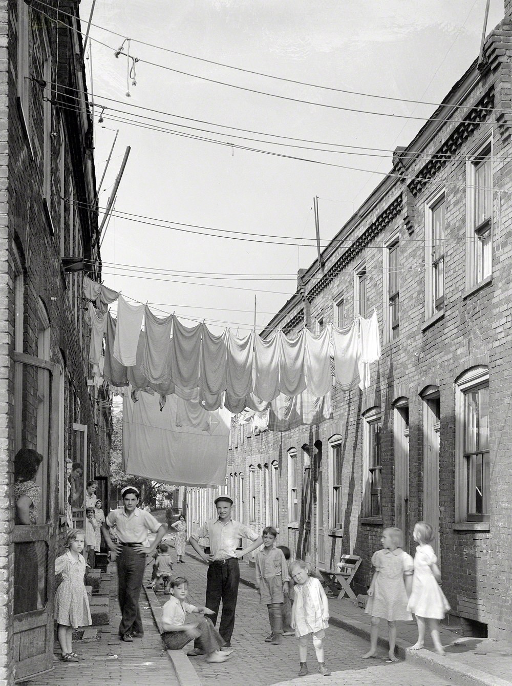 #6 Housing conditions in Ambridge, Pennsylvania, July 1938
