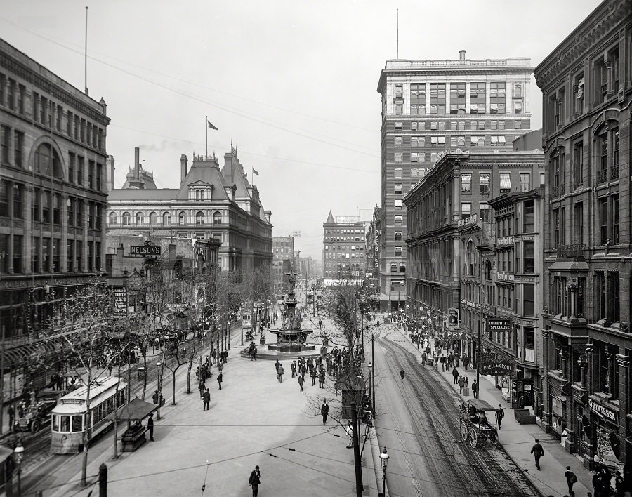 #21 Fountain Square, Cincinnati, 1907