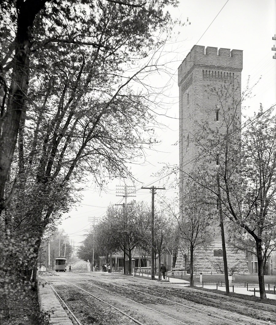 #58 The Water Tower at Fort Thomas, , Cincinnati circa 1907