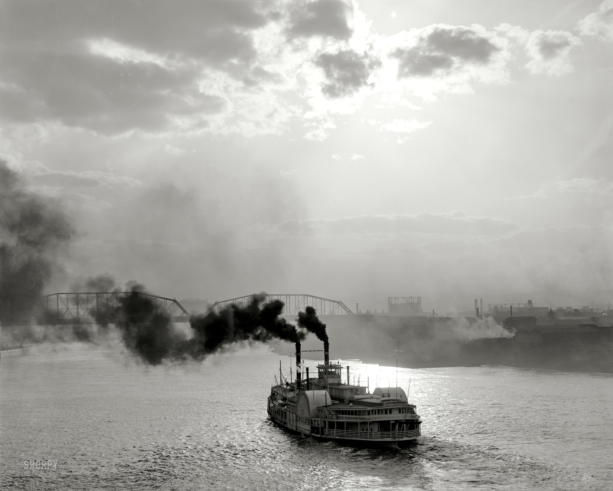 #19 The Ohio River circa 1910