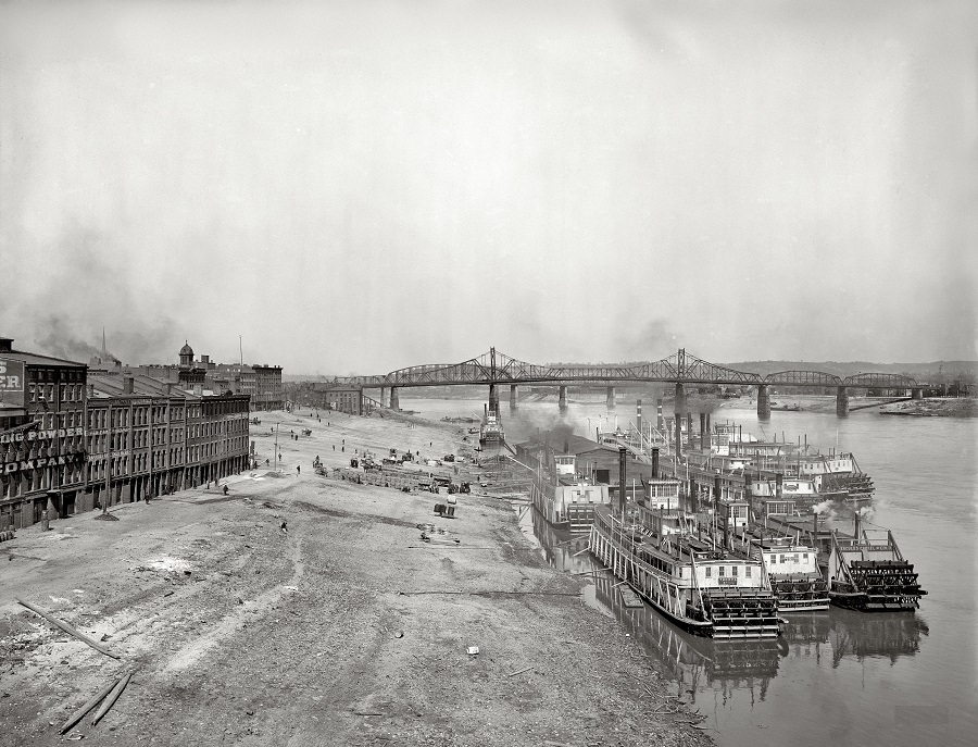 #46 The Ohio River circa 1904