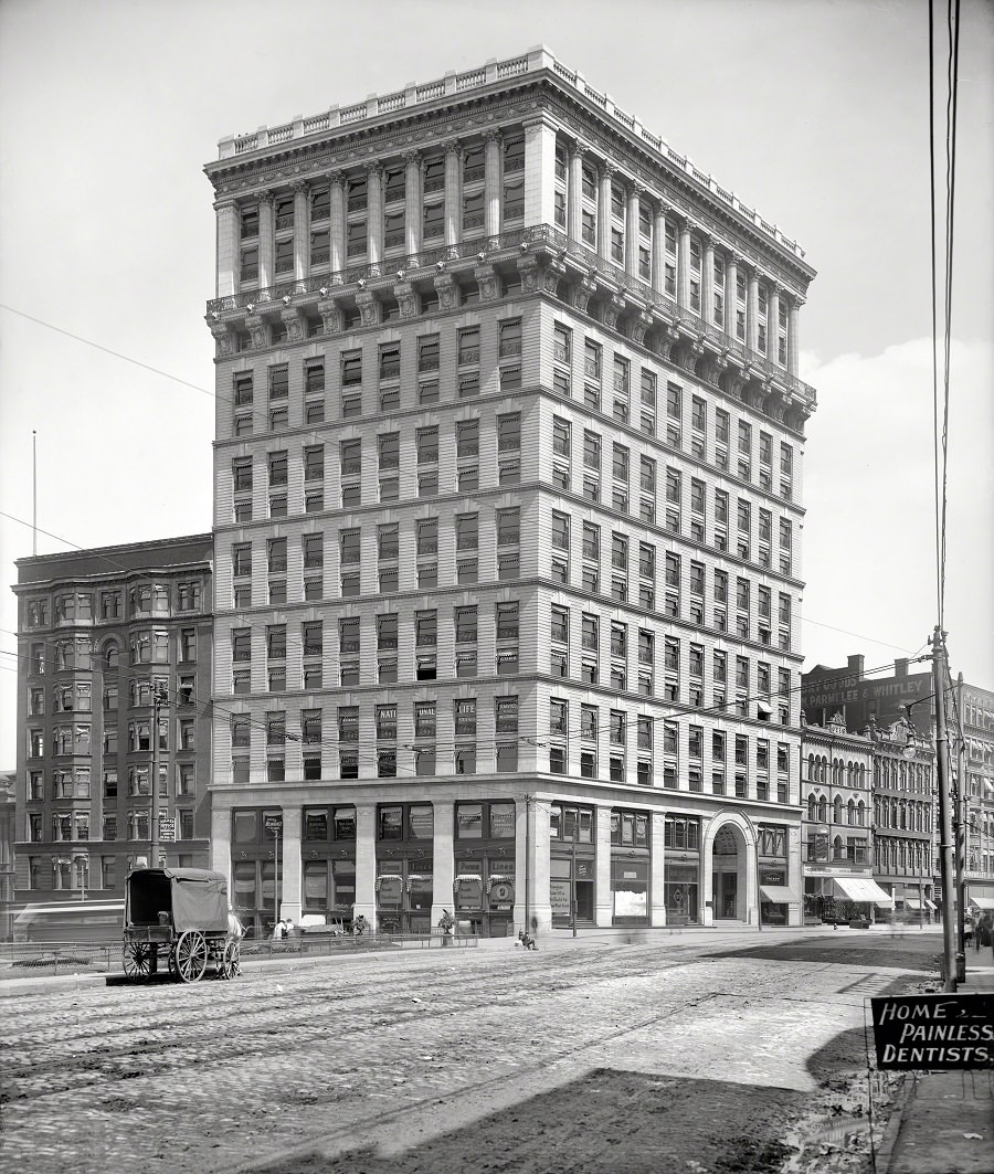 #45 Williamson Building, Euclid Avenue, Cleveland circa 1900