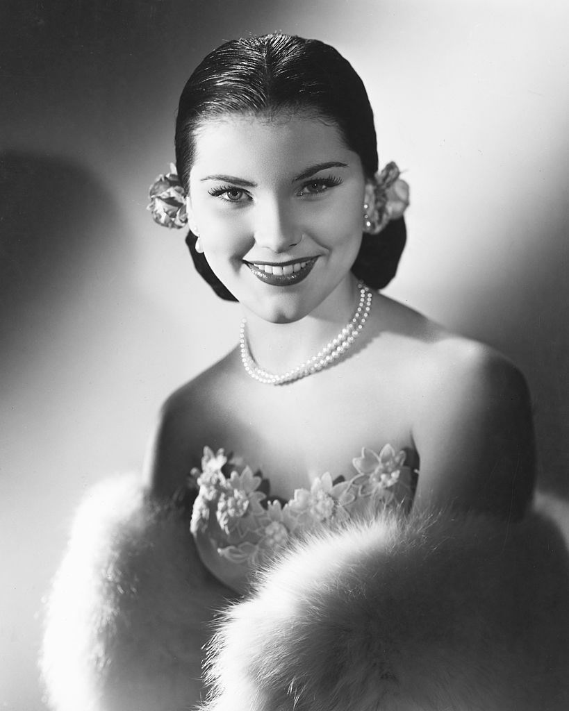 #21 Debra Paget, circa 1955.