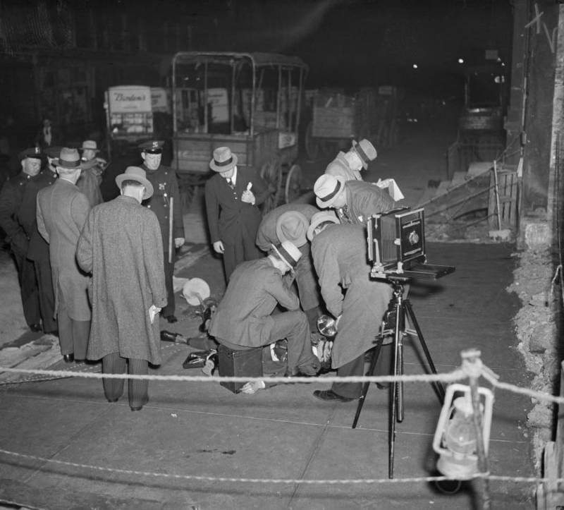 #24 Gangland murder on East 102nd Street. 1937.