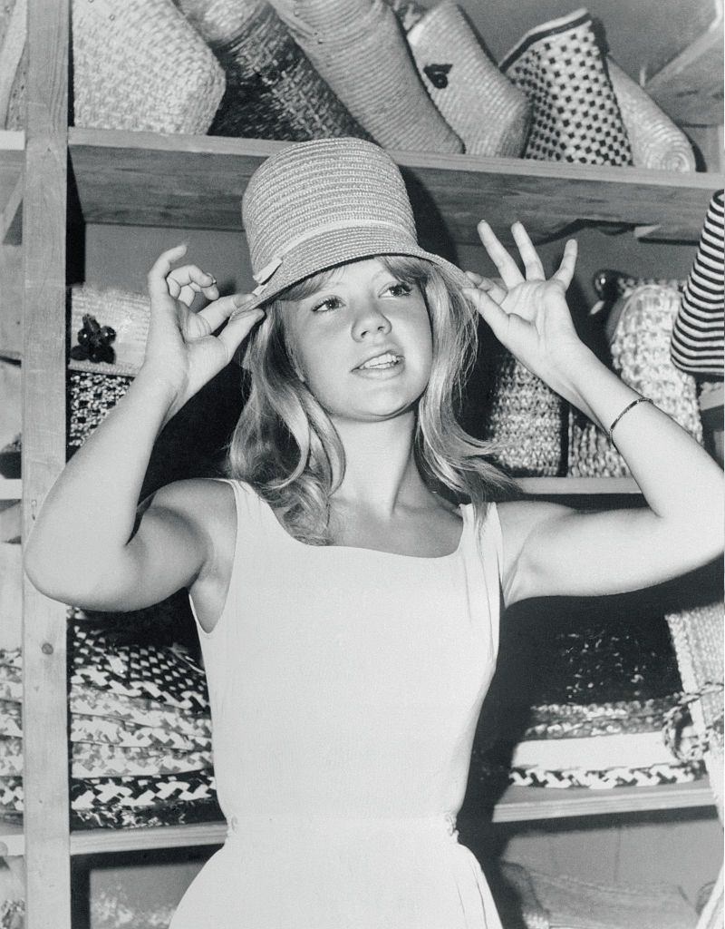 #25 Hayley Mills wearing a hat, 1964