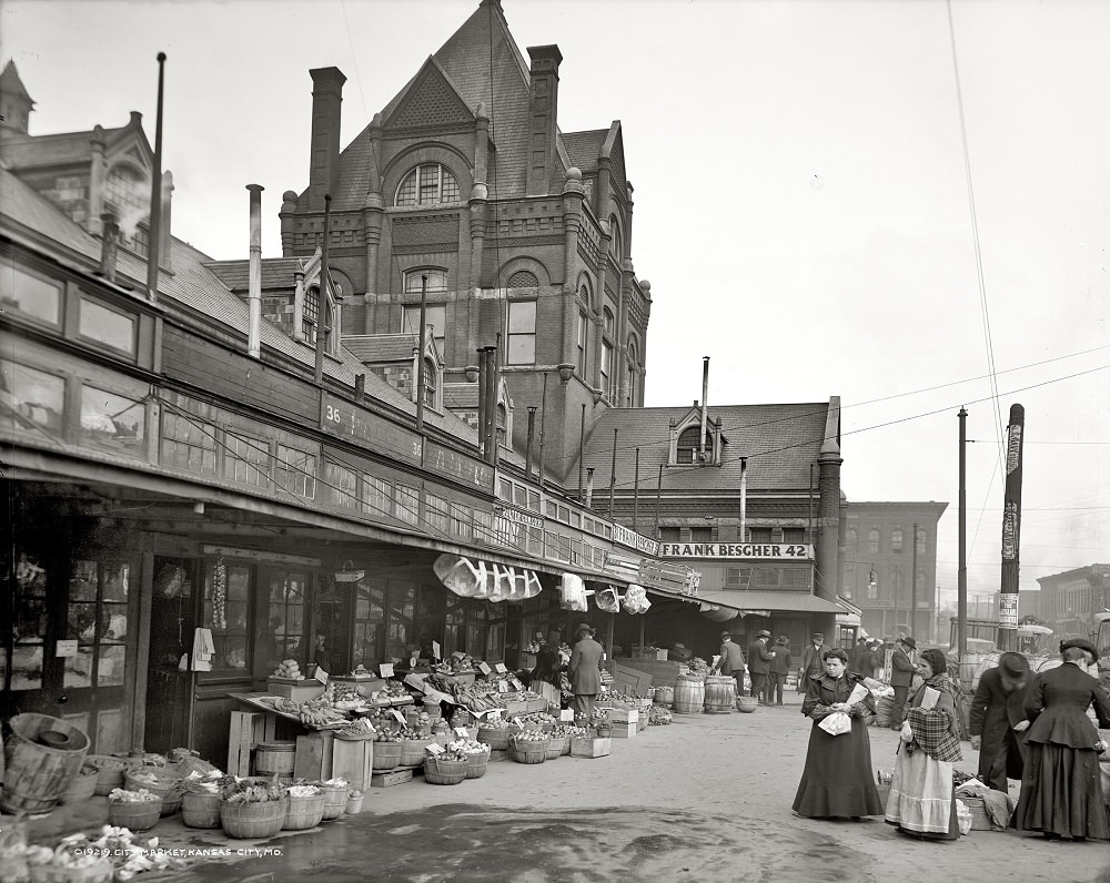 #1 City Market, Kansas City, Missouri, 1906