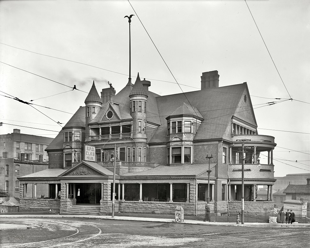 #3 Elks Club, Kansas City, Missouri, circa 1906
