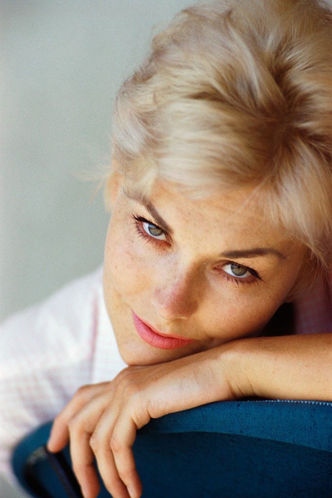 #17 Kim Novak Leaning Head on Back of Chair