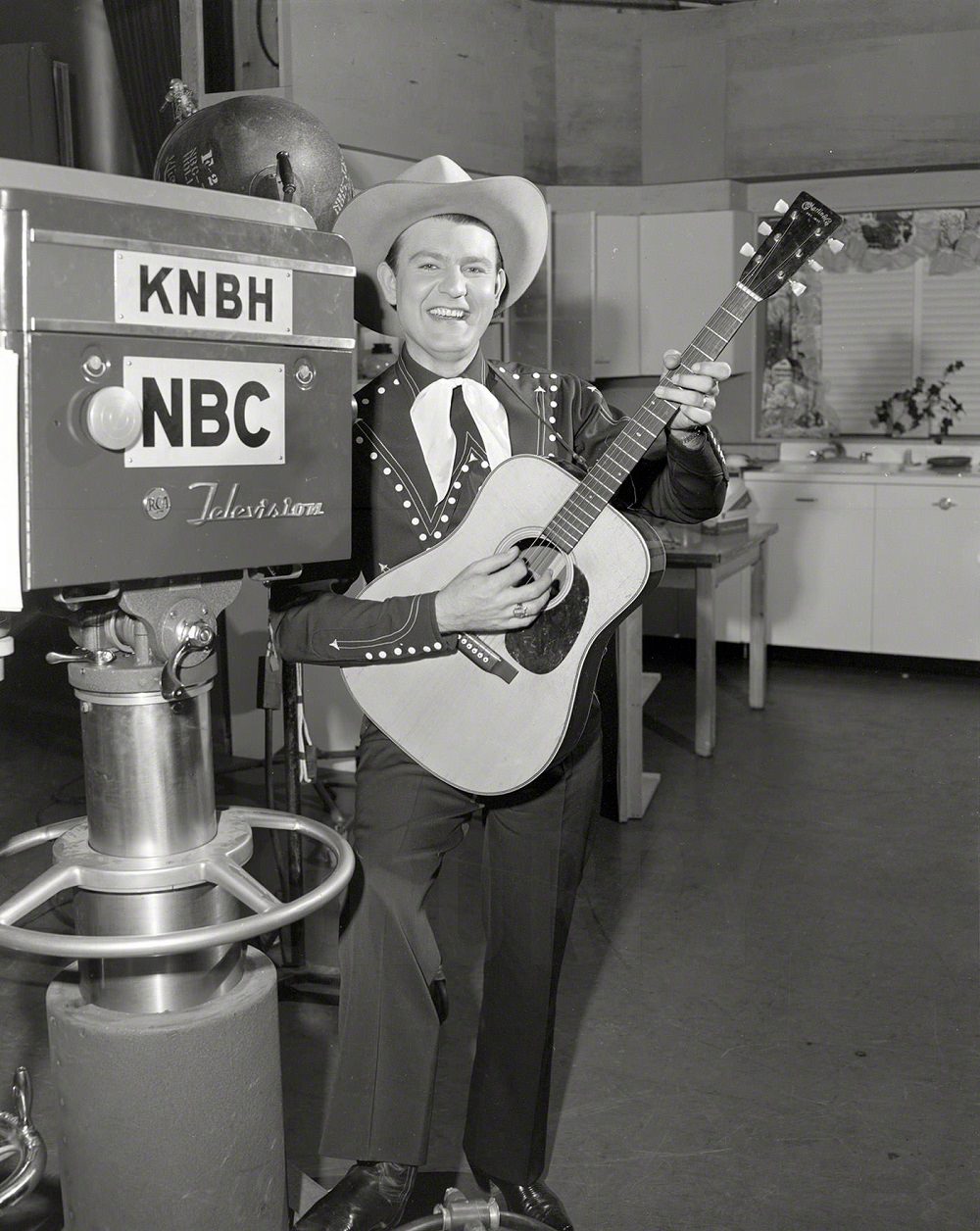 #14 Tex Williams, host of Town Hall Party on KNBH-TV, Los Angeles circa 1953