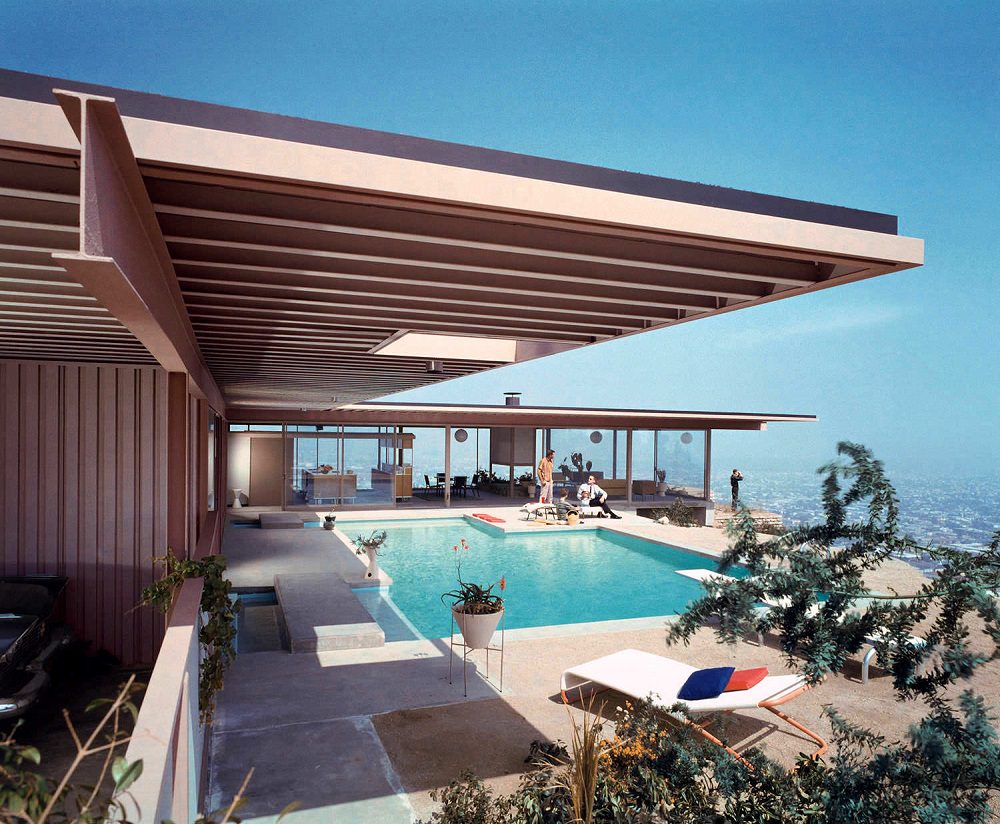 #40 Case Study House No. 22. Stahl Residence, 1635 Woods Drive, Los Angeles, 1960
