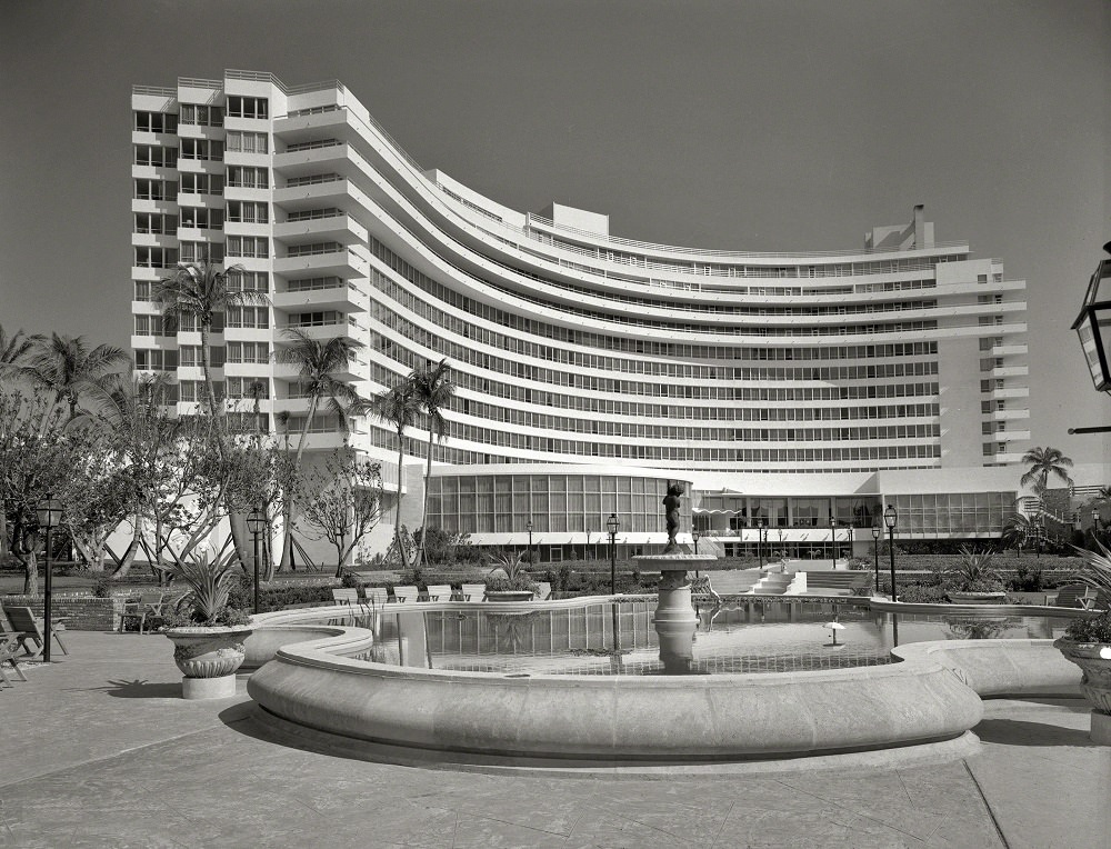 #9 Fontainebleau Hotel, Miami Beach, 1955