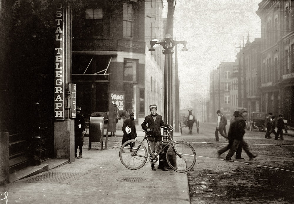#1 George Christopher, Postal Telegraph messenger, Nashville, November 1910