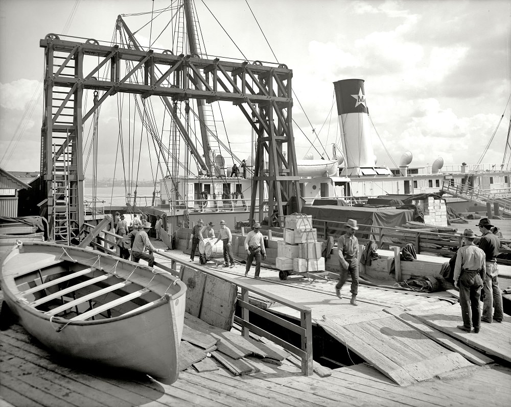 #34 Dock conveyors, New Orleans, 1906