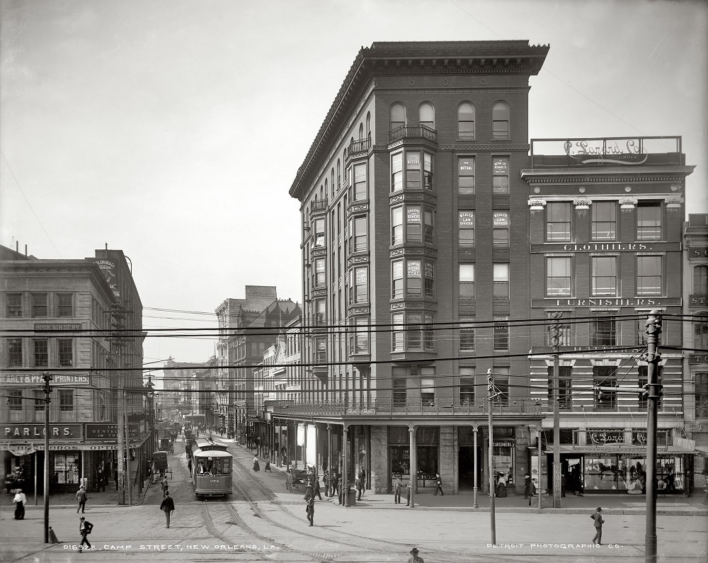 #66 Camp Street, New Orleans circa 1905