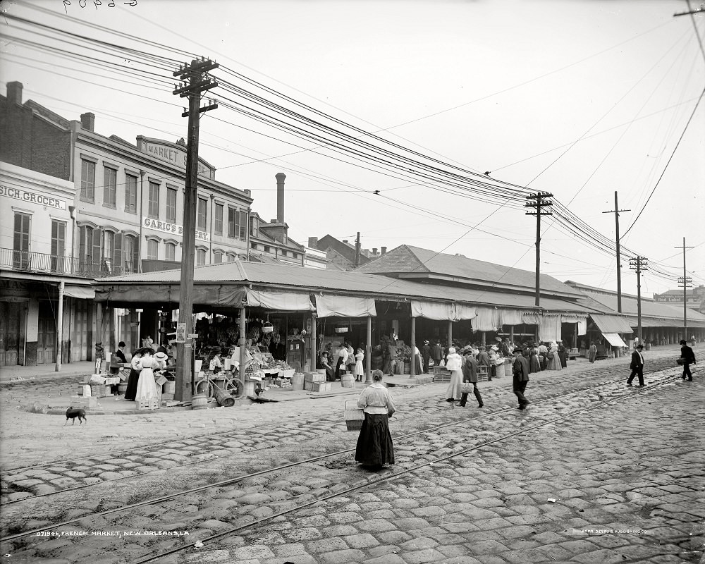 #69 French Market, New Orleans, 1910